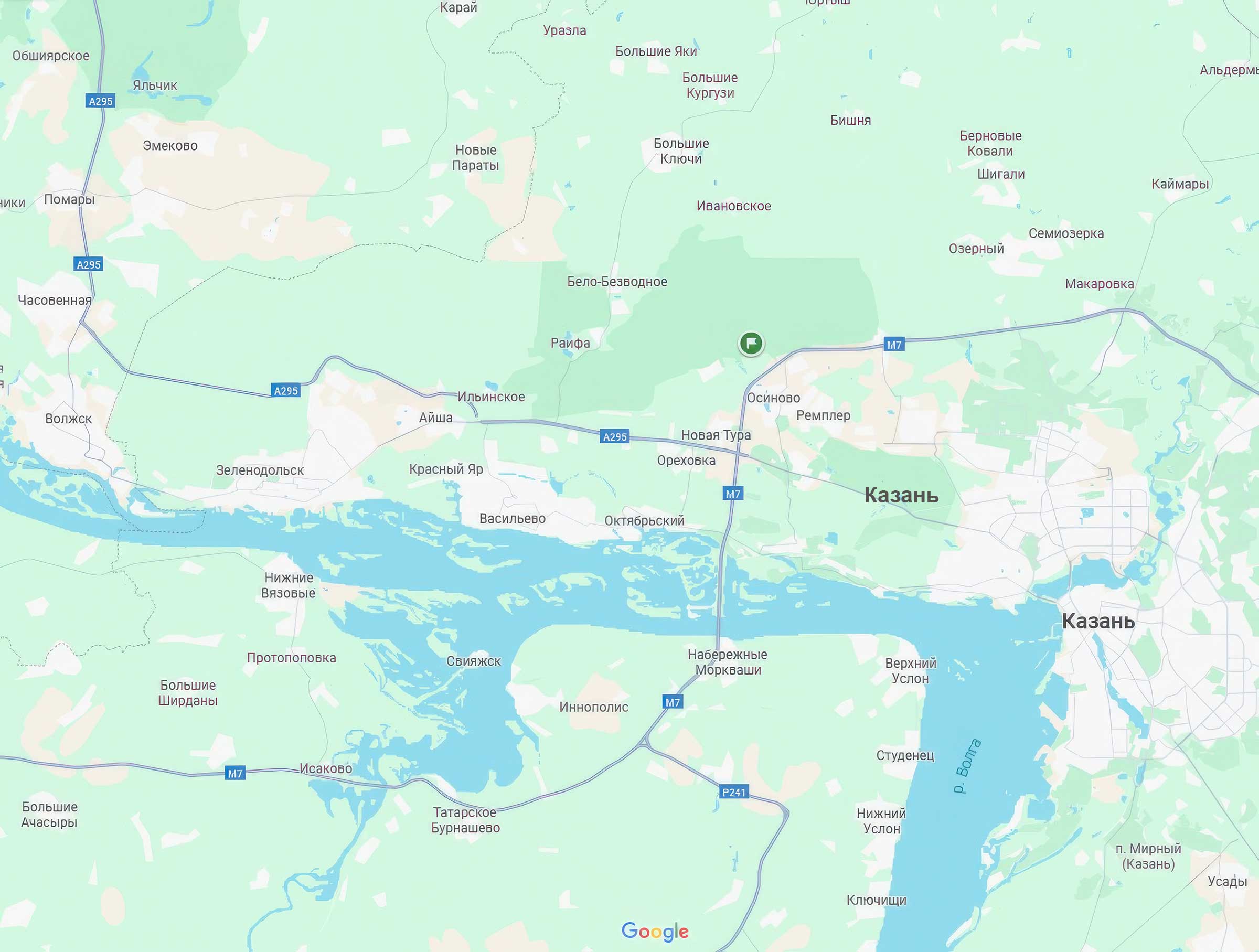 Карта расположения мастерской